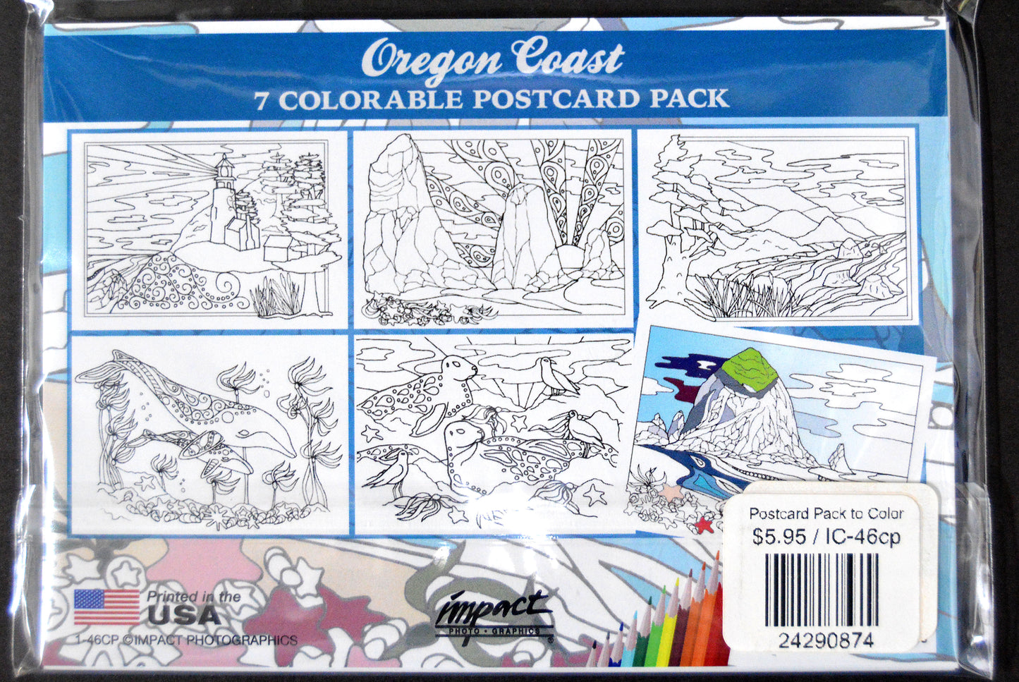 Postcard Pack to Color