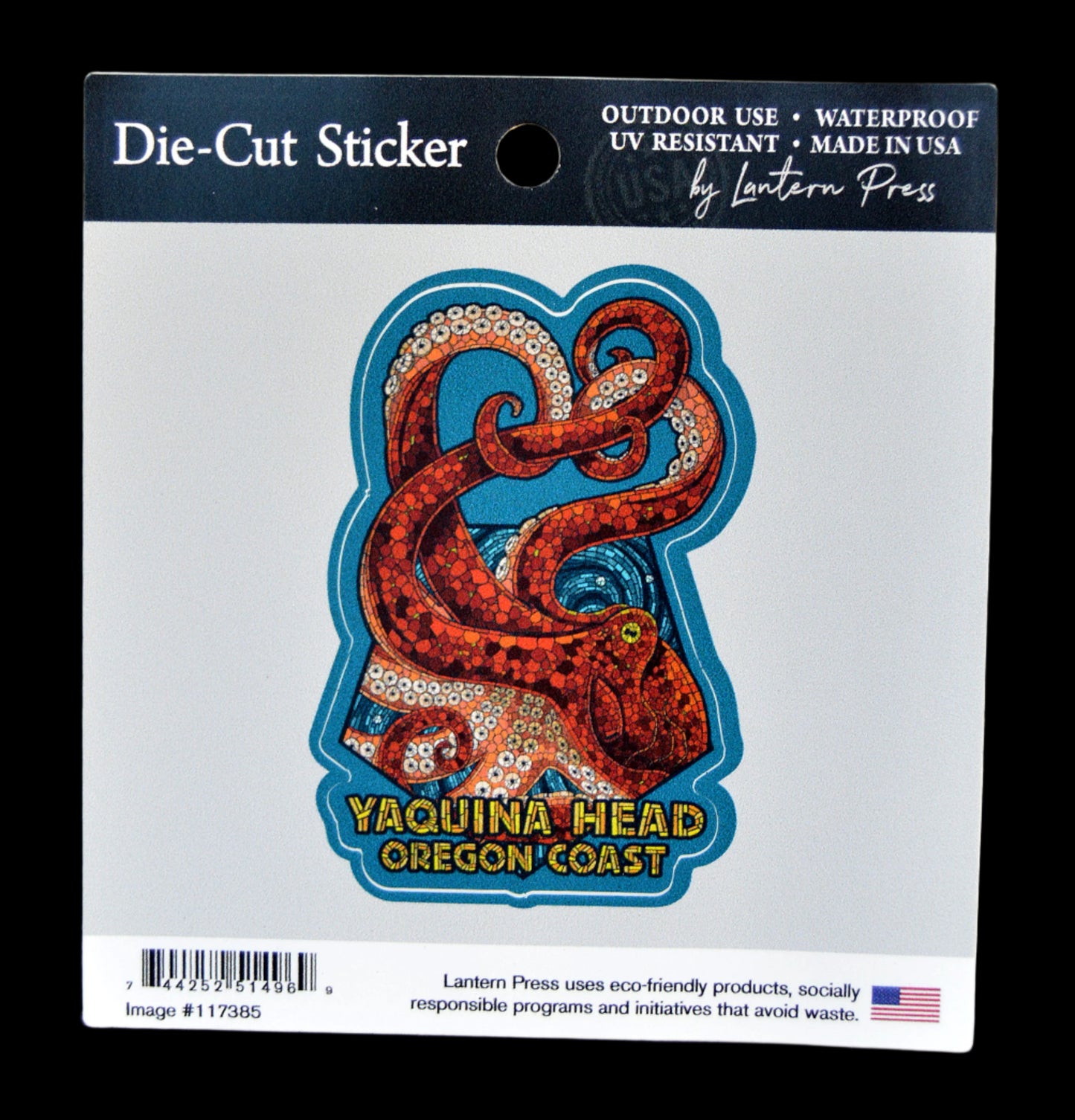 Sticker Die Cut Octopus YH OC small