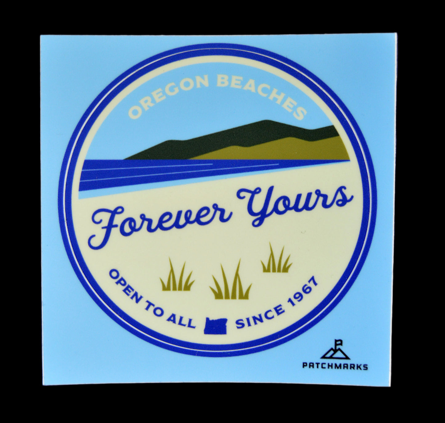 Sticker Square Forever Yours