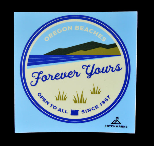 Sticker Square Forever Yours
