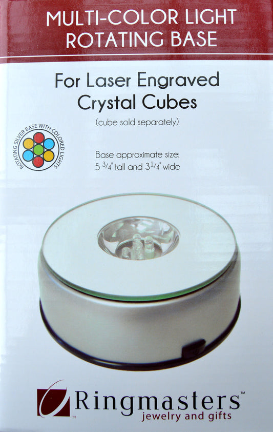 Light Base Rotating Mirror Multi Colored