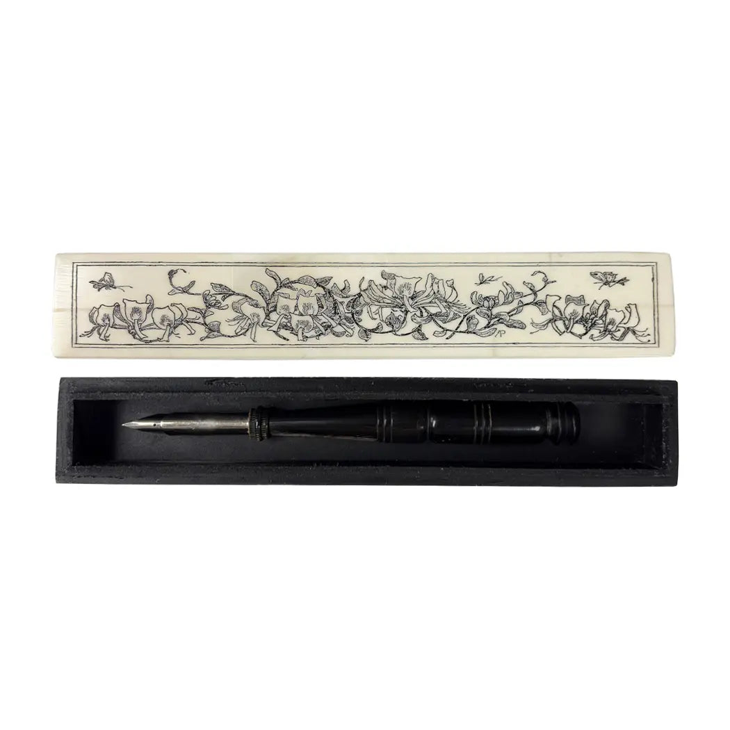 Pen Box: Flowered
