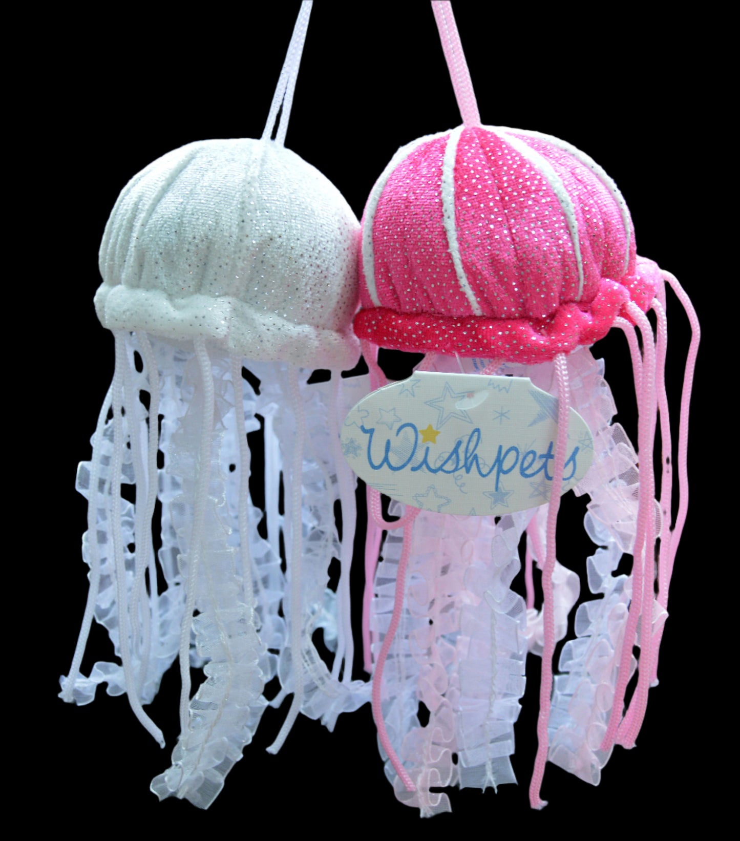 Plush Jelly Pink & White