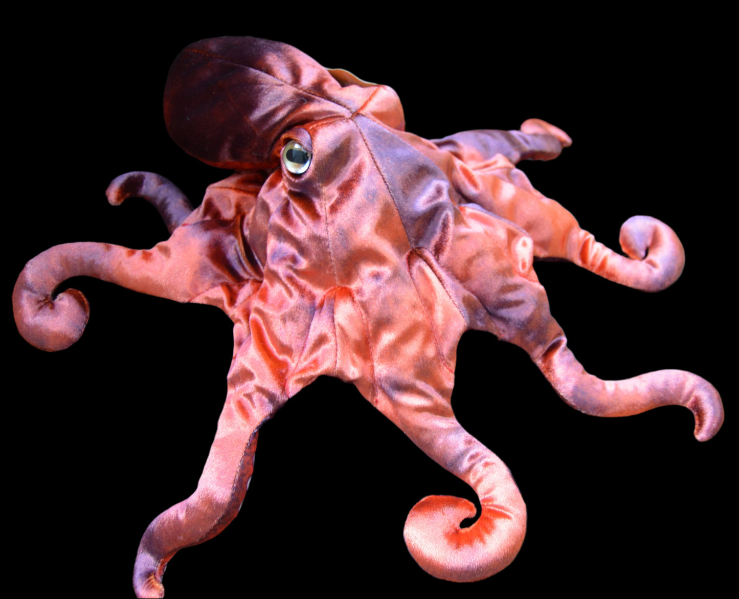 Puppet Red Octopus