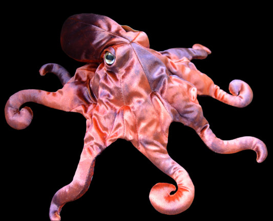 Puppet Red Octopus