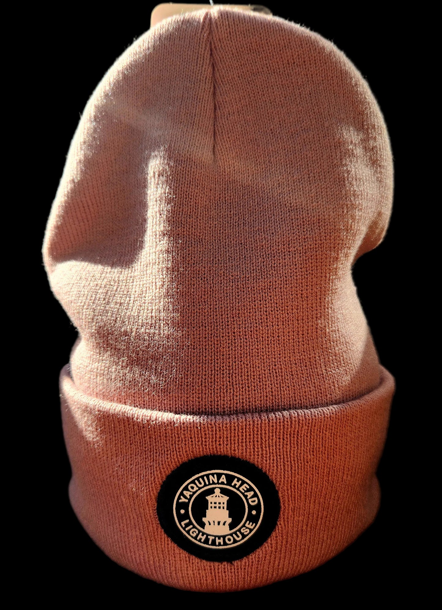 Beanie YH Cuff Dusty Rose