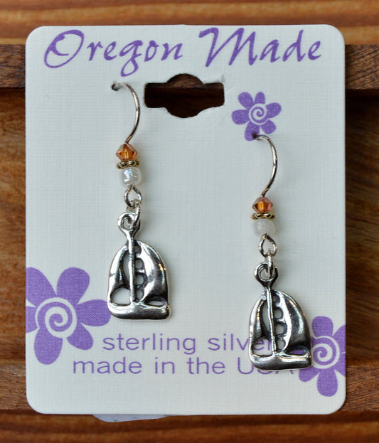 Earring Sailboat