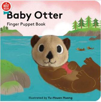 Book: Baby Otter Finger Puppet Board