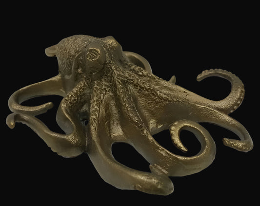 Paperweight Brass Octopus