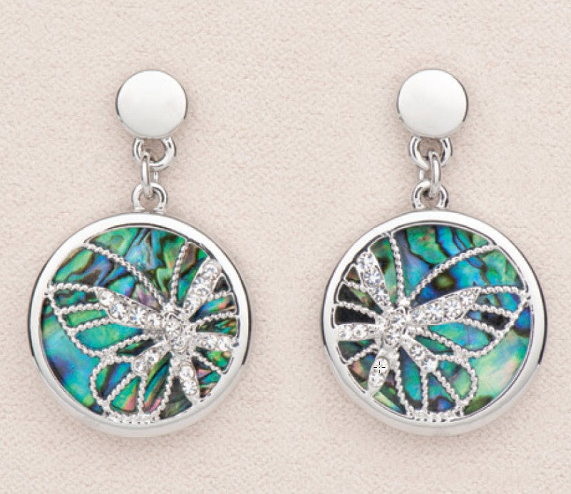 Earring AB Butterfly Sparkle
