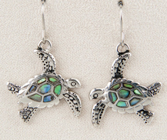 Earring AB Fancy Sea Turtle