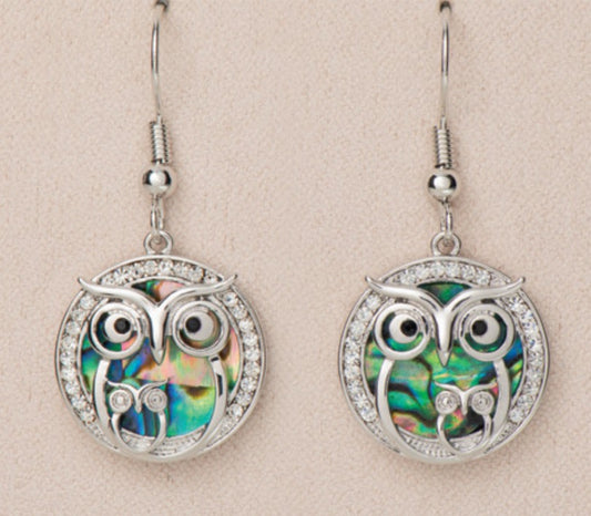 Earring AB Mother Owl