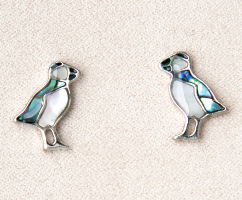 Earring AB Puffin-Stud