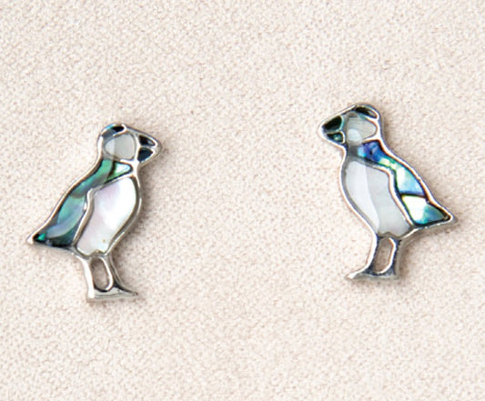 Earring AB Puffin-Stud