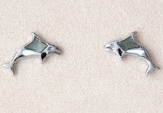 Earring AB Orca Whale-Stud