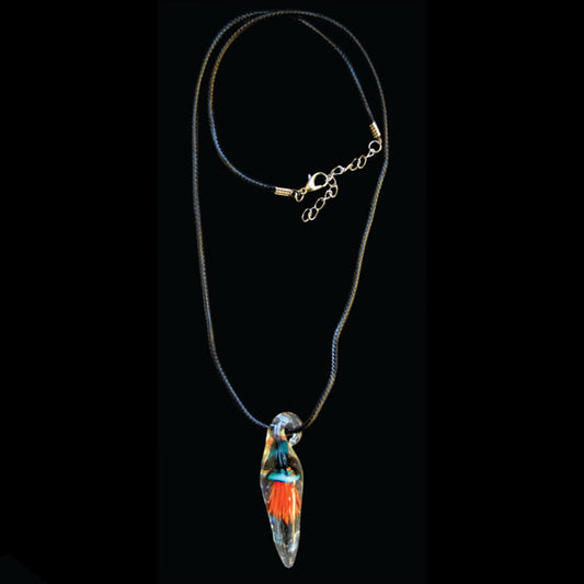 Pendant Jelly Blue/Orange