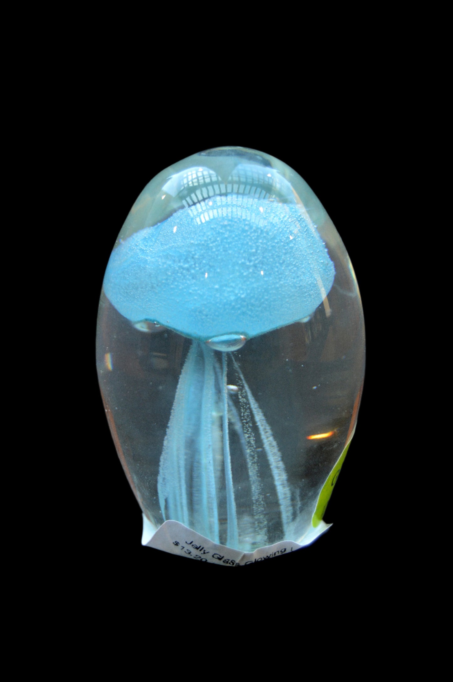 Jelly Glass Glowing Lt Blue