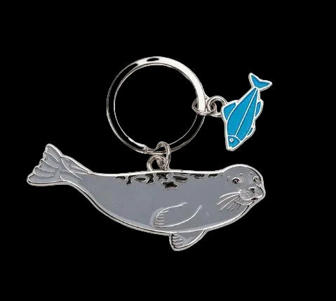 Keychain Harbor Seal