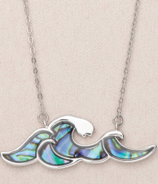 Necklace AB Breaking Wave