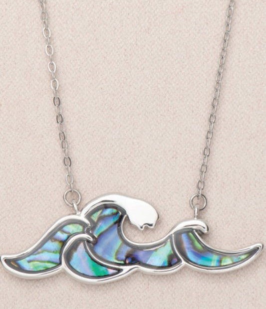 Necklace AB Breaking Wave