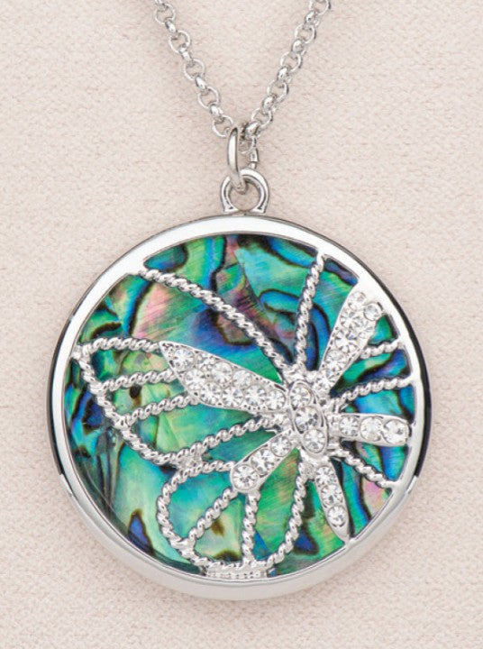 Necklace AB Butterfly Sparkle