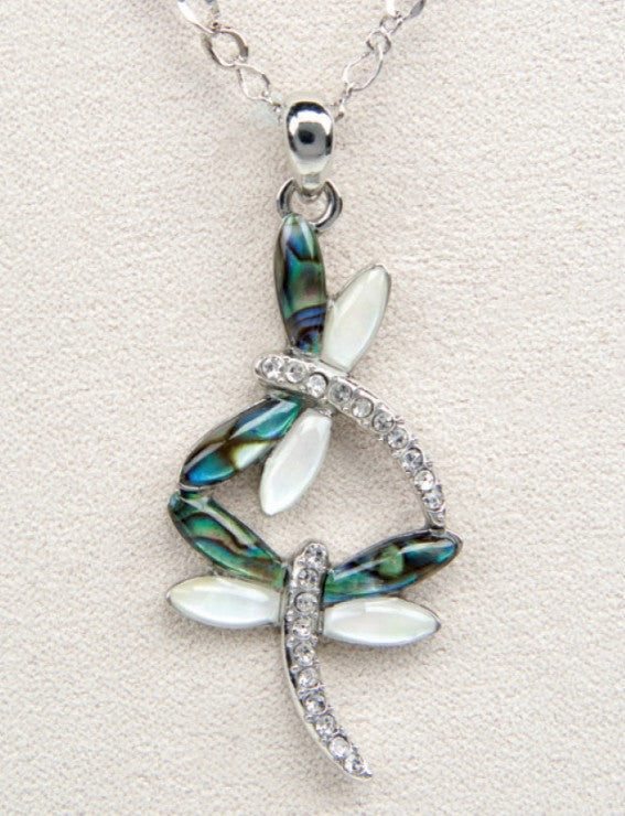 Necklace AB Dragonfly Dance