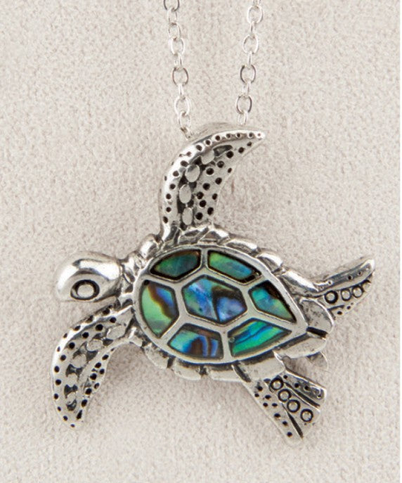 Necklace AB Fancy Sea Turtle