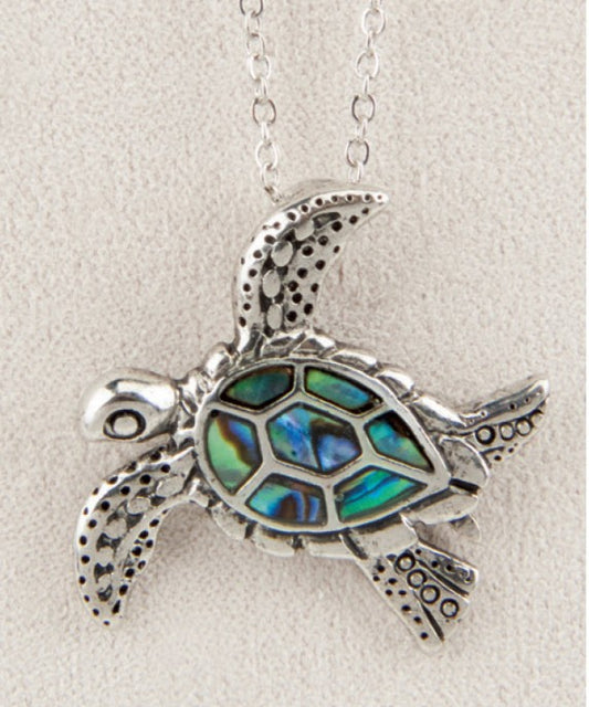 Necklace AB Fancy Sea Turtle