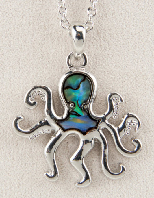Necklace AB Octopus