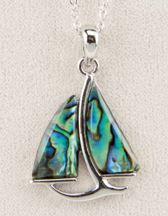 Necklace AB Sail Boat