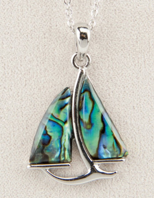 Necklace AB Sail Boat