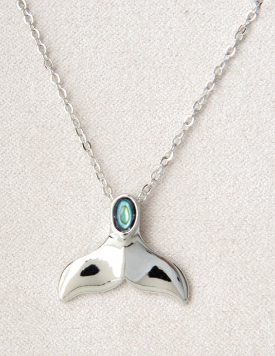 Necklace AB Whale Tail