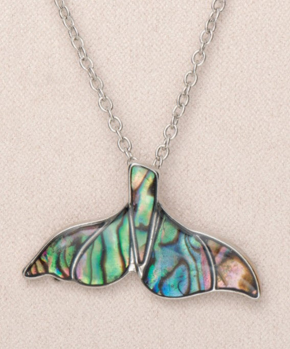 Necklace AB Whale Tail Dream