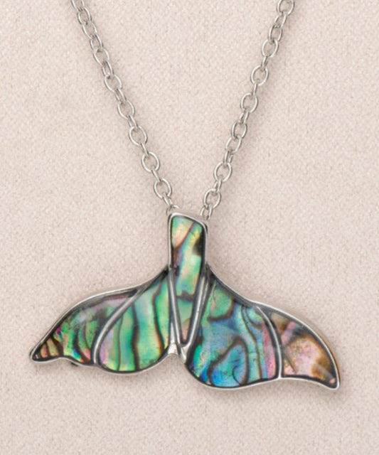Necklace AB Whale Tail Dream
