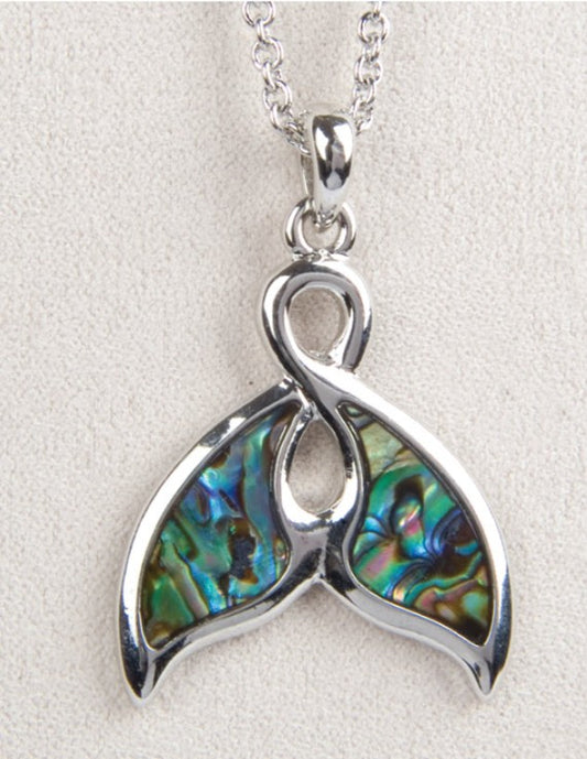 Necklace AB Whale Tail Fancy