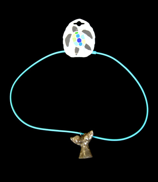 Necklace Marble Whale Tail