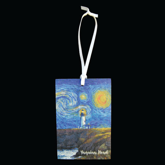 Ornament Wooden Starry Night YH