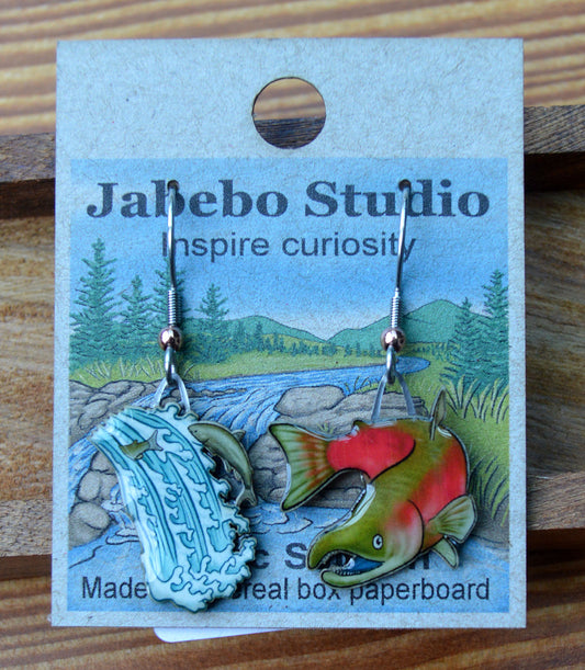 Earring Pacific Salmon