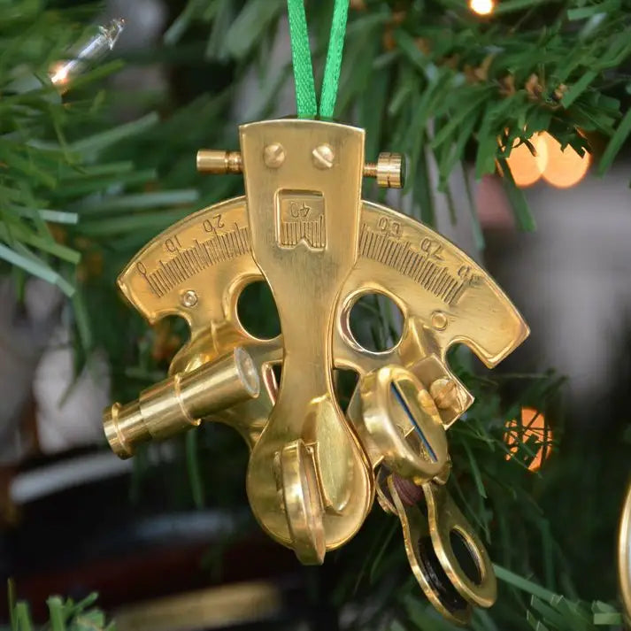 Ornament Brass Sextant