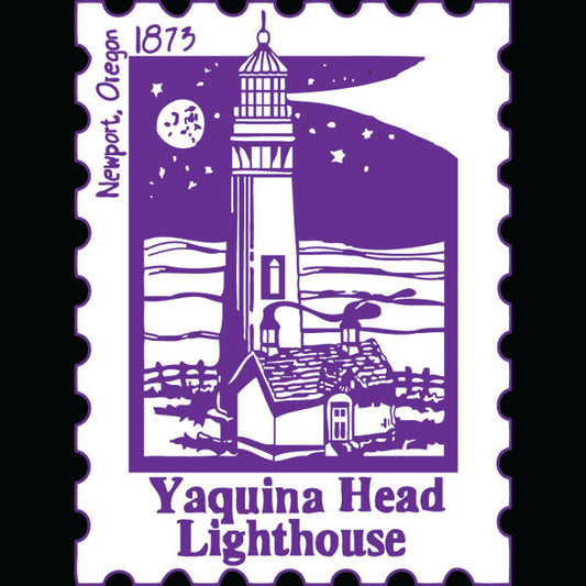 Sticker LH Stamp Purple